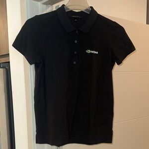 NVIDIA Black Polo with Logo